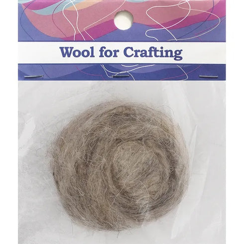 Fleck Grey Colour Combed Wool